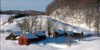 Jenne Farm in Winter, Reading, Vermont