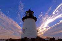Sunset At Brant Point Light, Nantucket